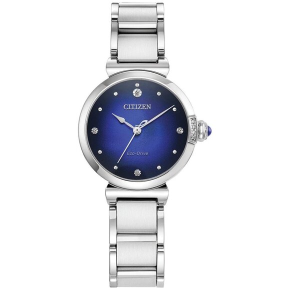 Citizen Women's Mae Eco-Drive Silver Watch 29MM - Picture 1 of 4